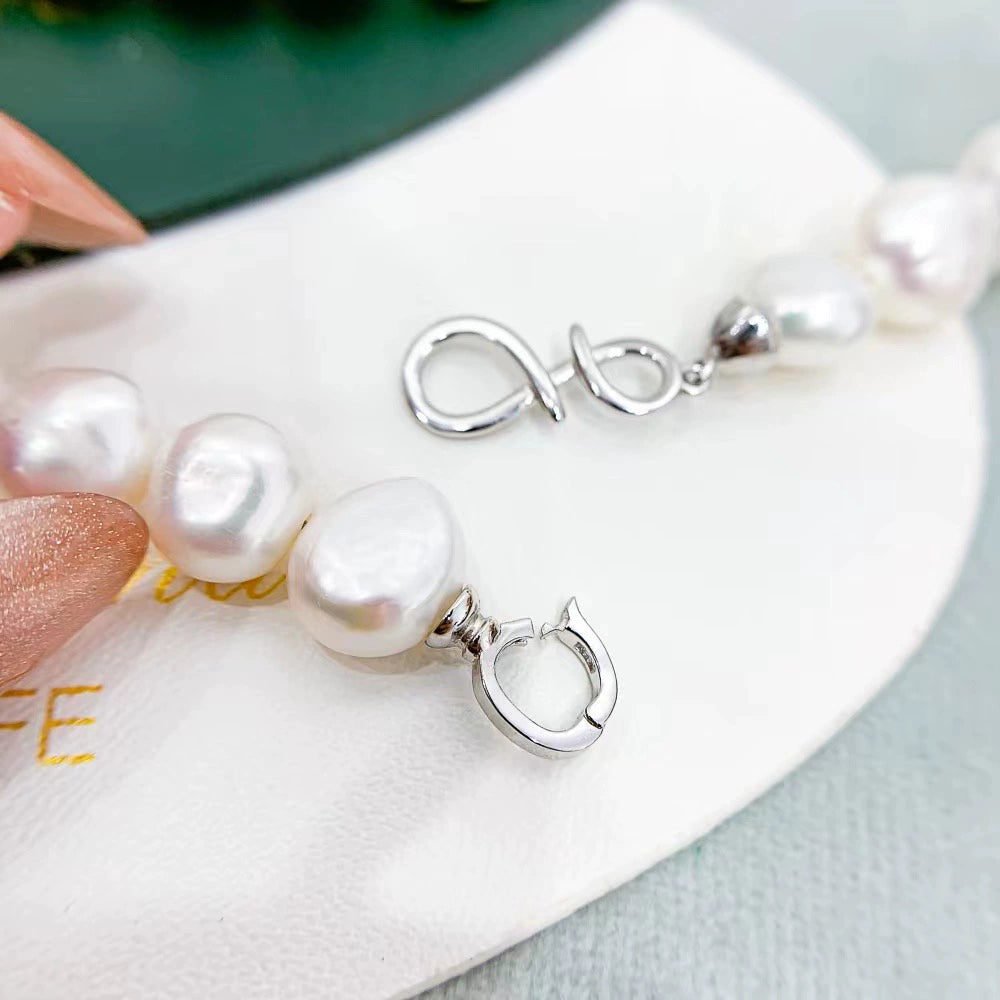 S925 Sterling Silver Twist Bowtie Clasp