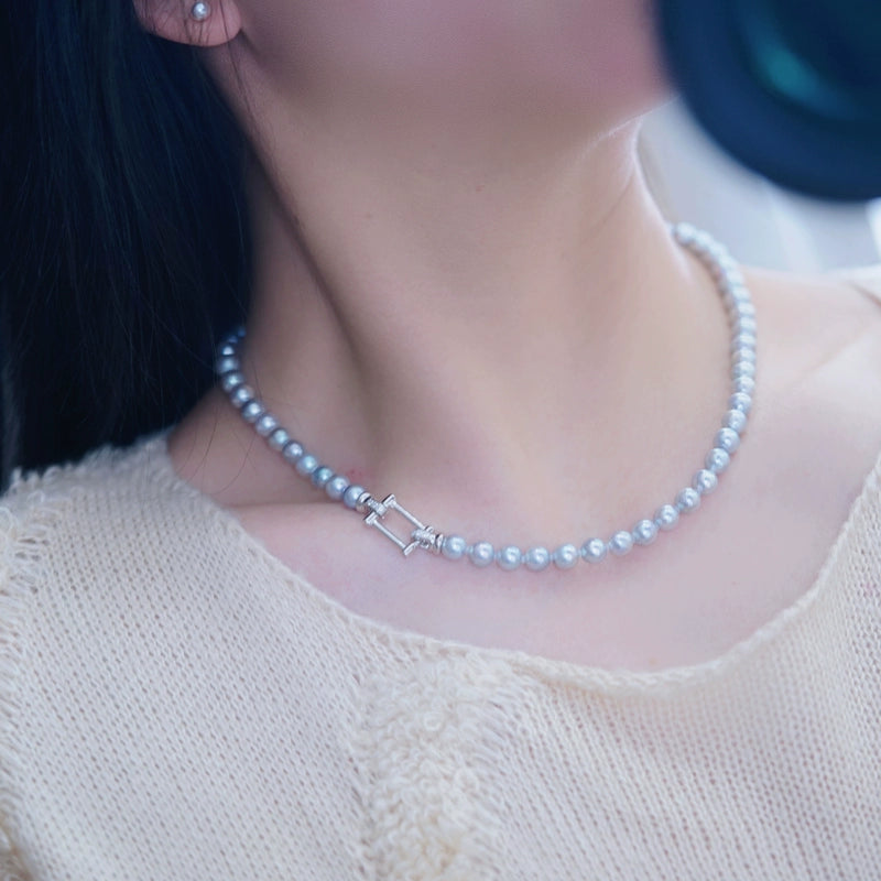 S925 Sterling Silver Geometric Square Clasp for Jewelry Making