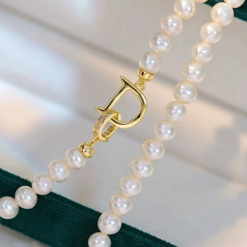 S925 Sterling Silver D Buckle Clasp