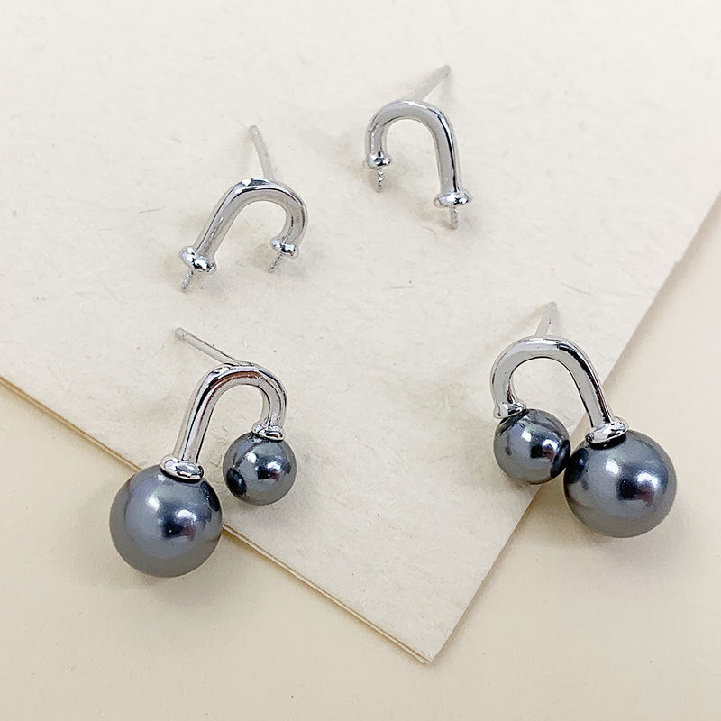 small light bulb earrings settings