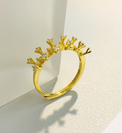 Balance beam pearl setting