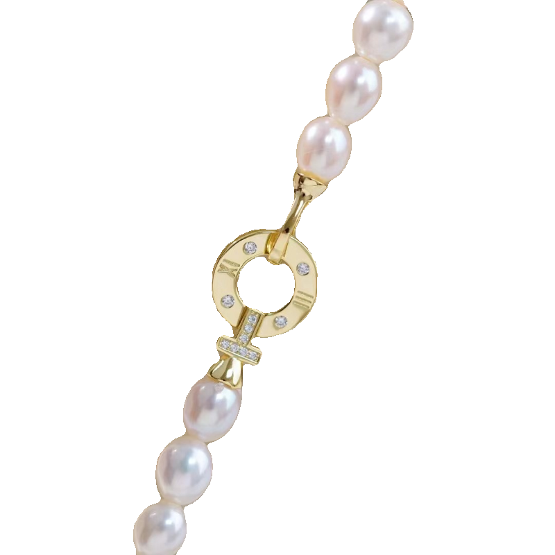 S925 Sterling Silver Gold Clasp Setting