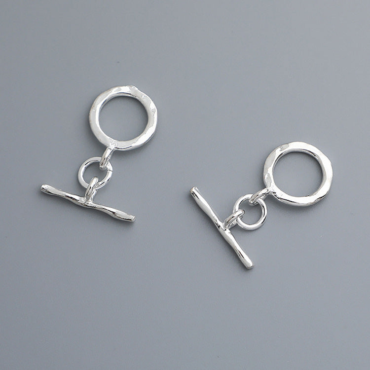 10pcs S925 Sterling Silver OT Clasp for DIY Bracelet & Necklace Making