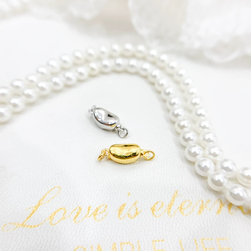 S925 Sterling Silver Small Buckle Clasp for Jewelry Making