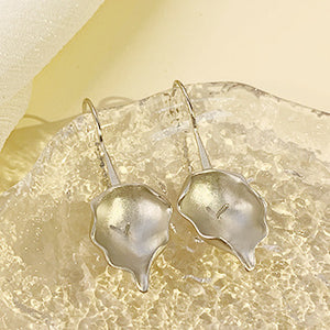 Leaf pearl earring setting