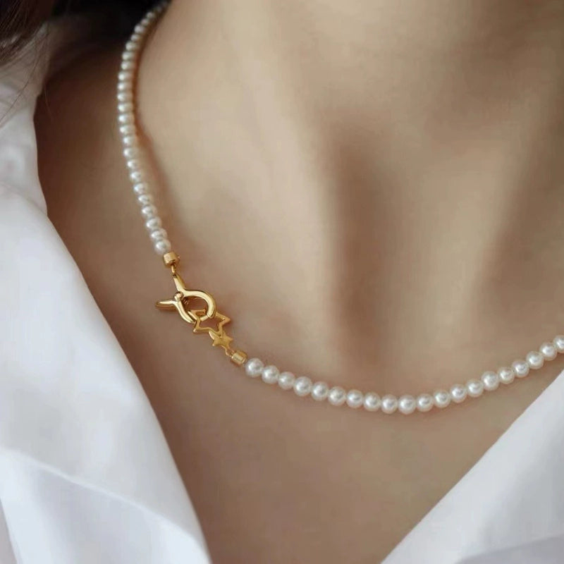 S925 Sterling Silver Five-Pointed Star Buckle