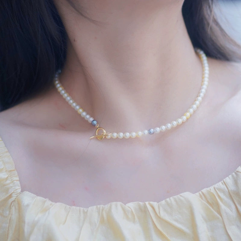 S925 Sterling Silver Wavy Shape OT Clasp for Jewelry Making