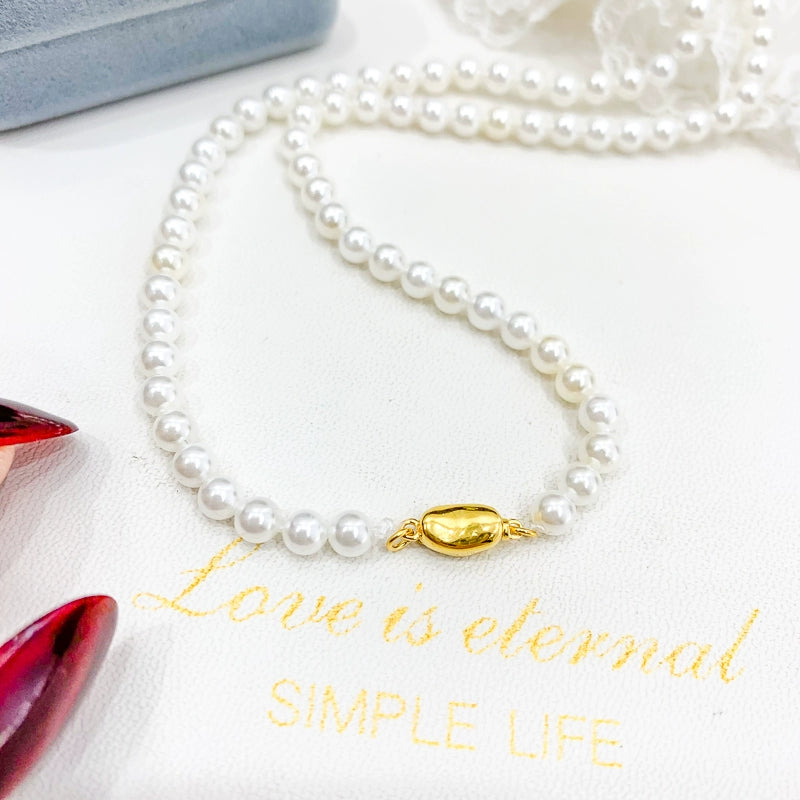 S925 Sterling Silver Small Buckle Clasp for Jewelry Making