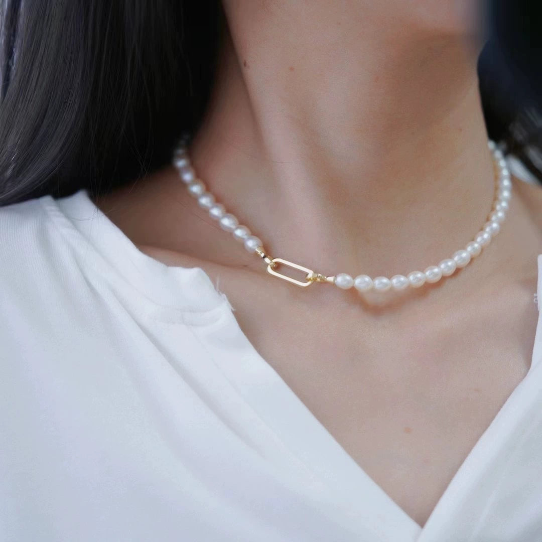 S925 Sterling Silver Long Rectangular Clasp for Jewelry Making