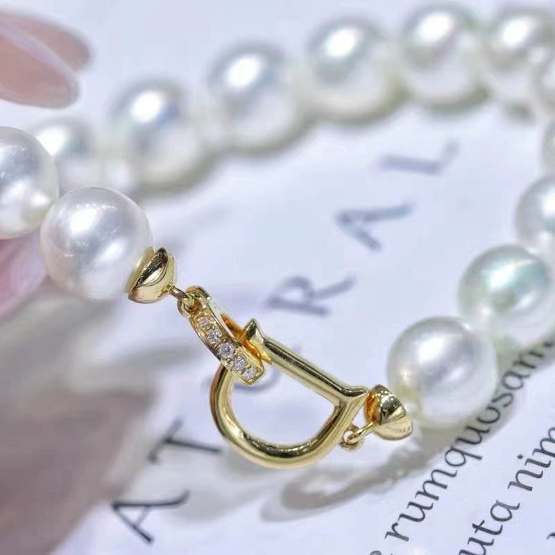 S925 Sterling Silver D Buckle Clasp