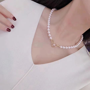 S925 Sterling Silver Heart Sweater Necklace Clasp for Jewelry Making