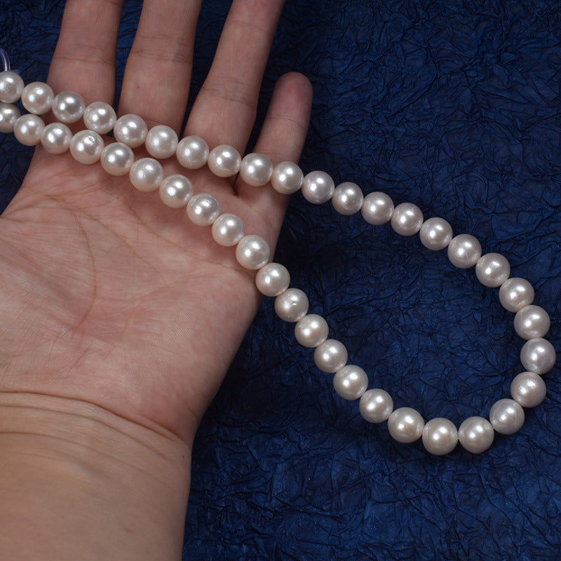 4A 11–12mm Near-Round Edison Freshwater Pearls, High Luster Beads