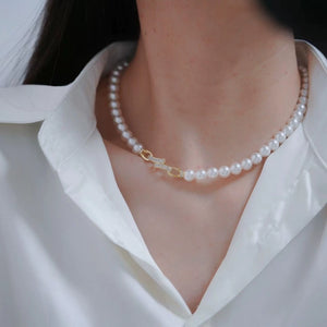 s925 sterling silver fashion pearl CLAPS for 4-8mm pearl