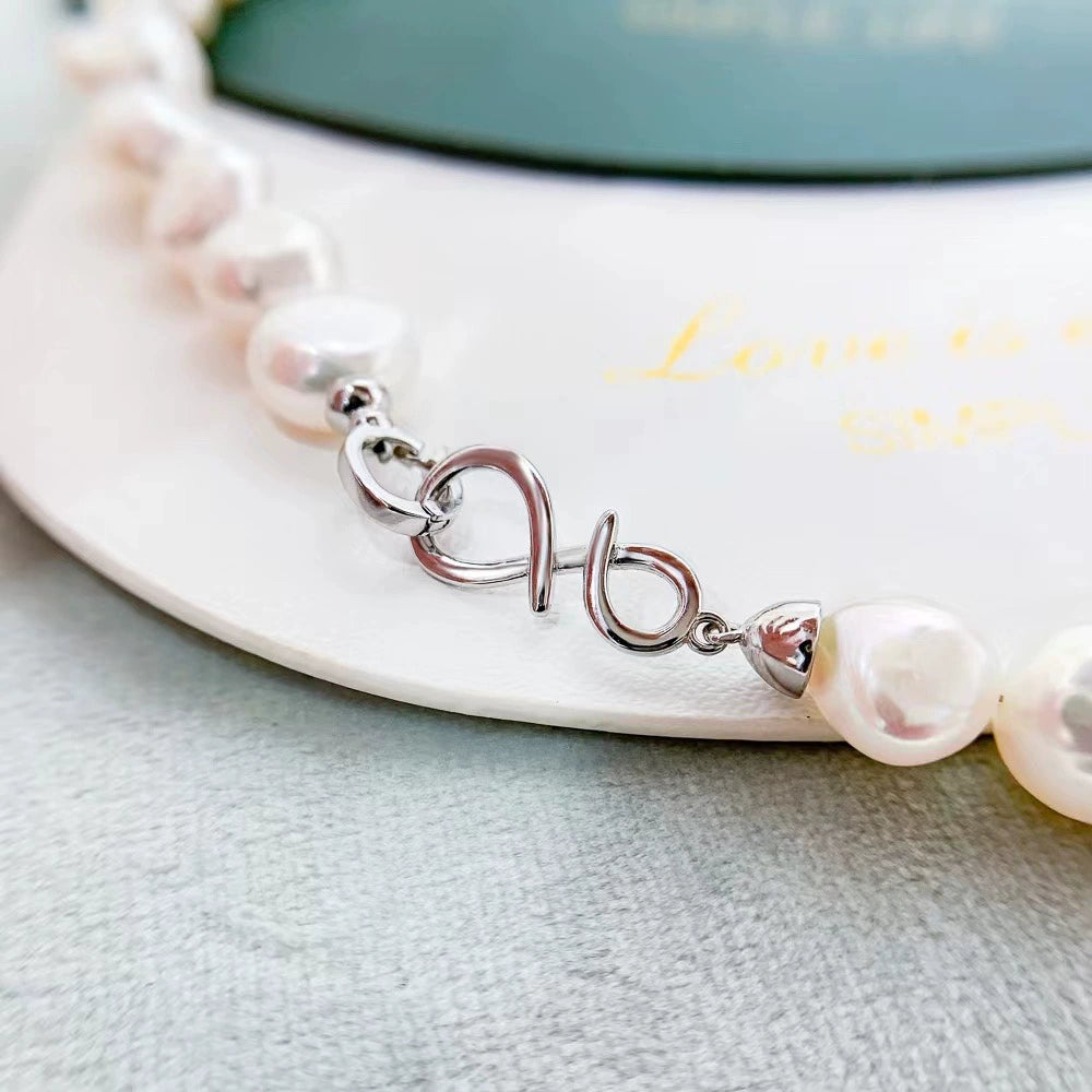 S925 Sterling Silver Twist Bowtie Clasp