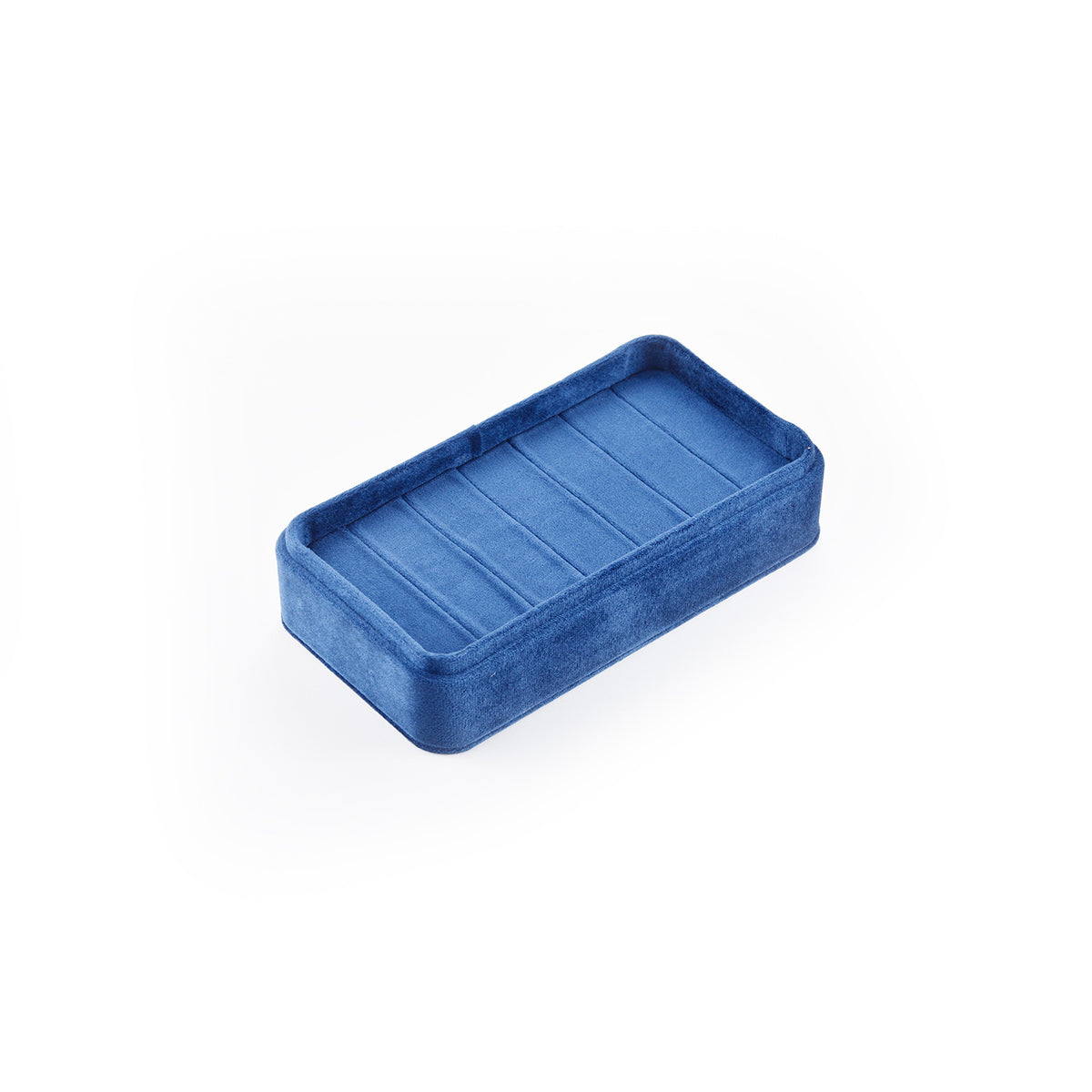 Velvet ring jewelry box tray, jewelry storage and display organizer, velvet ring holder case, wholesale jewelry packaging and display