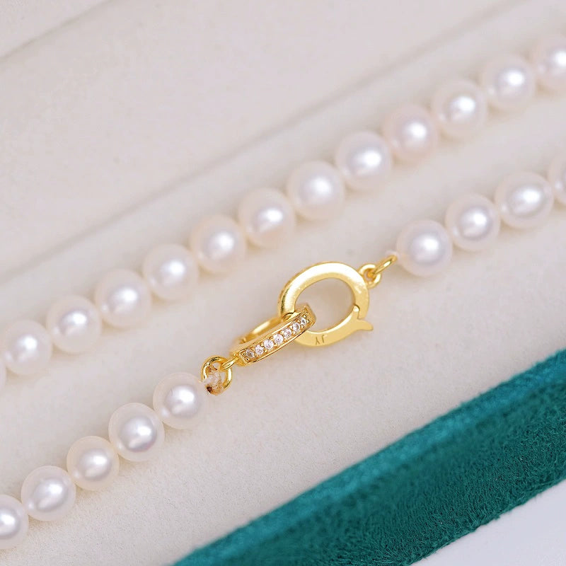 S925 Sterling Silver Dainty Double Loop Bracelet Clasp for Jewelry Making