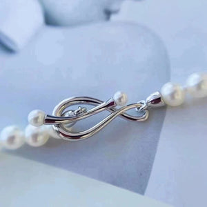 S925 sterling silver balance beam clasp