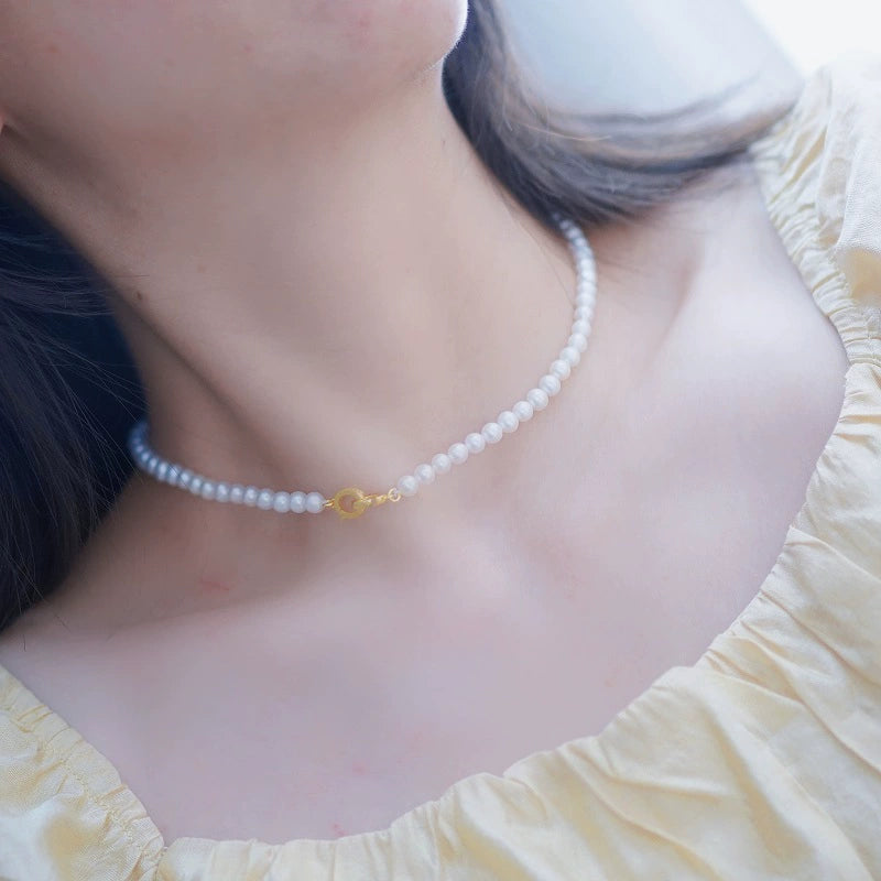 S925 Sterling Silver Dainty Double Loop Bracelet Clasp for Jewelry Making