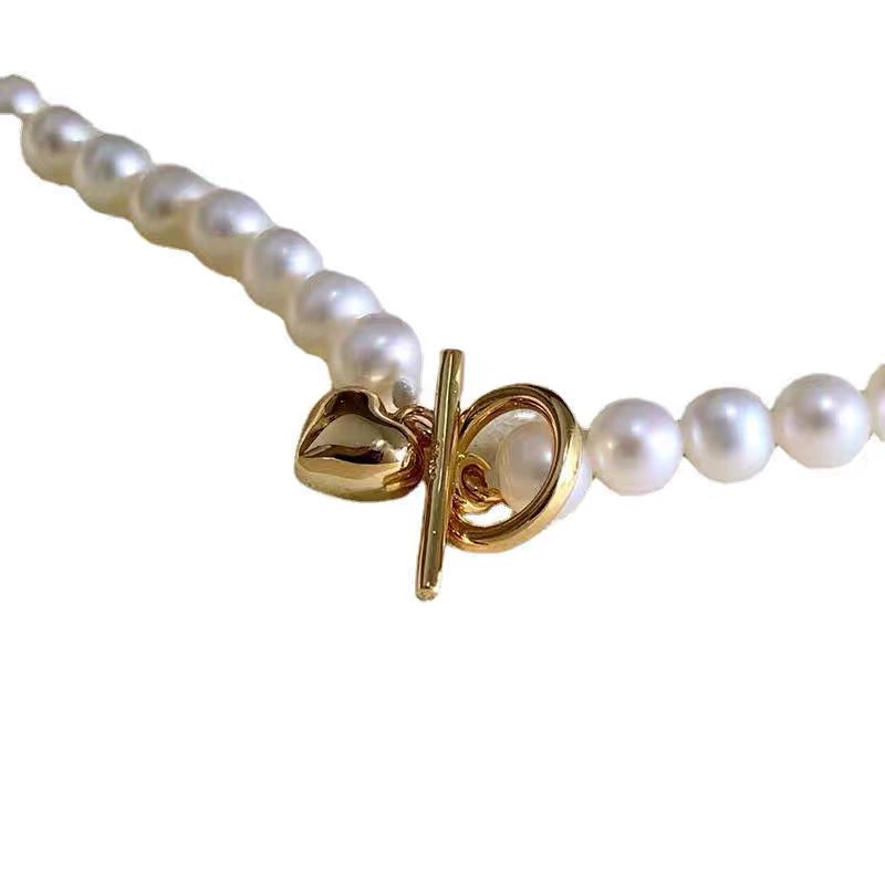 S925 Sterling Silver Love Heart Charm OT Clasp for Jewelry Making