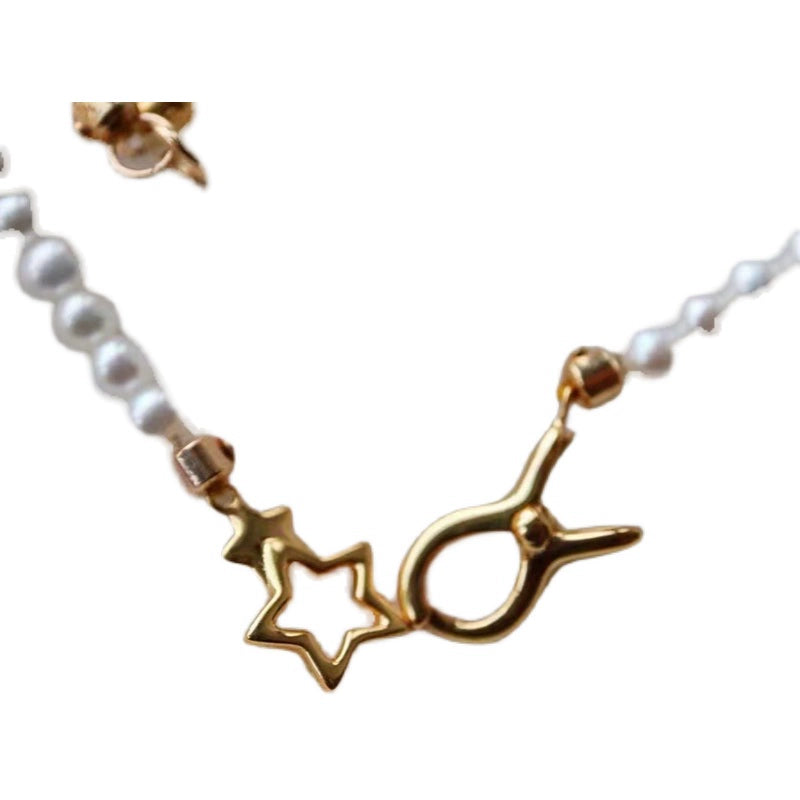 S925 Sterling Silver Five-Pointed Star Buckle