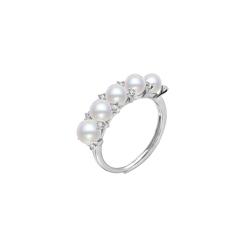 Balance beam pearl setting
