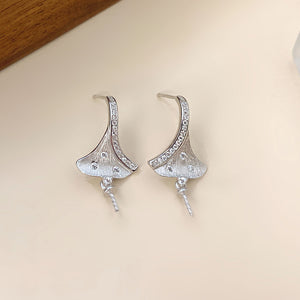 fashionable light luxury earring setting