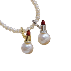 S925 Sterling Silver Lipstick Clasp for Necklace Bracelet