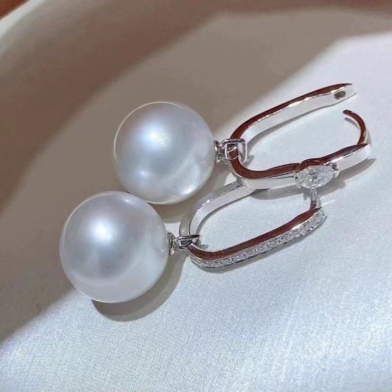 S925 Sterling Silver or Gold Dangle Earring Setting