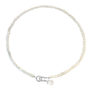dainty pearl necklace clasp