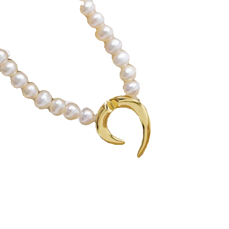 S925 Sterling Silver Crescent Clasp Set