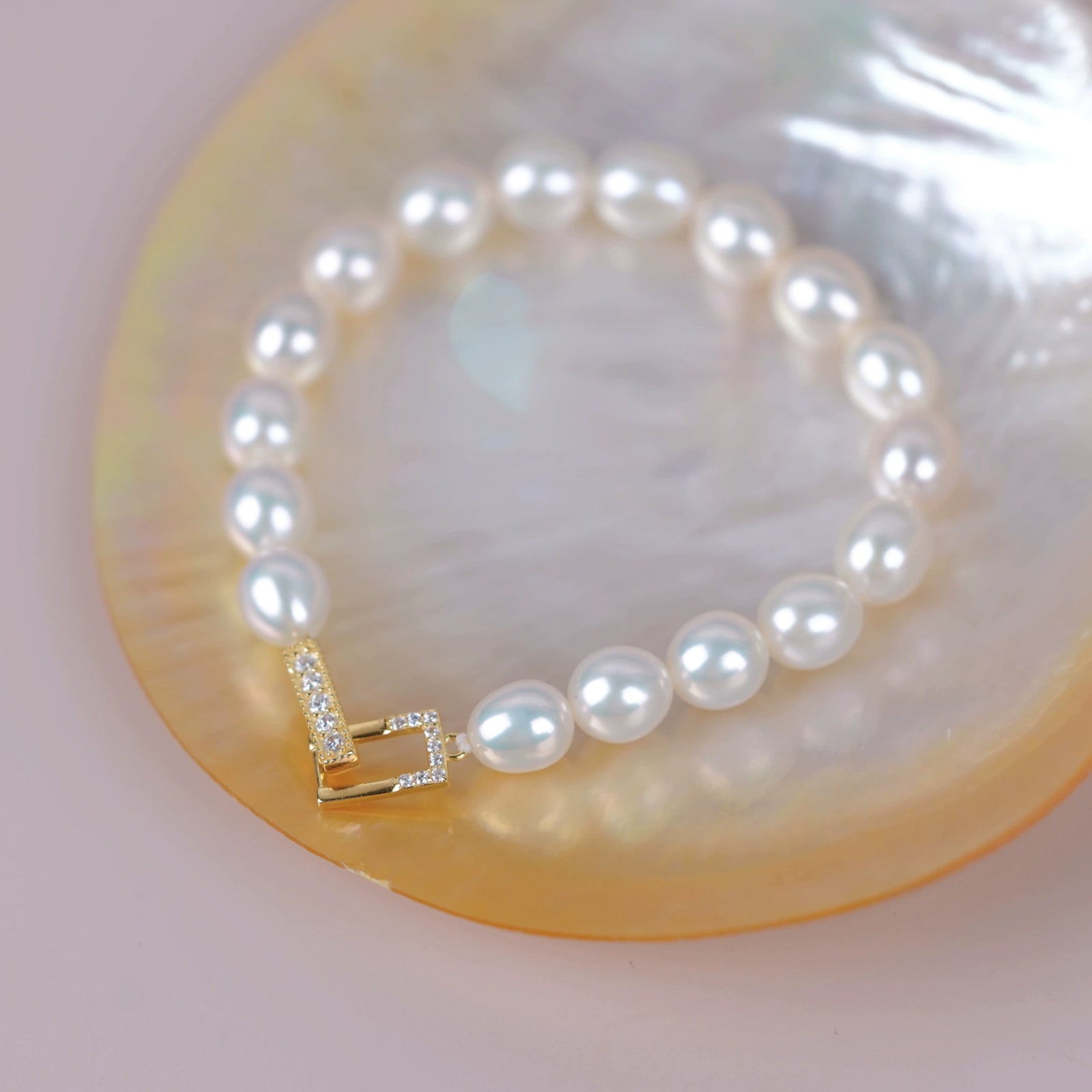 S925 Sterling Silver Rectangular Clasp for Necklace Bracelet