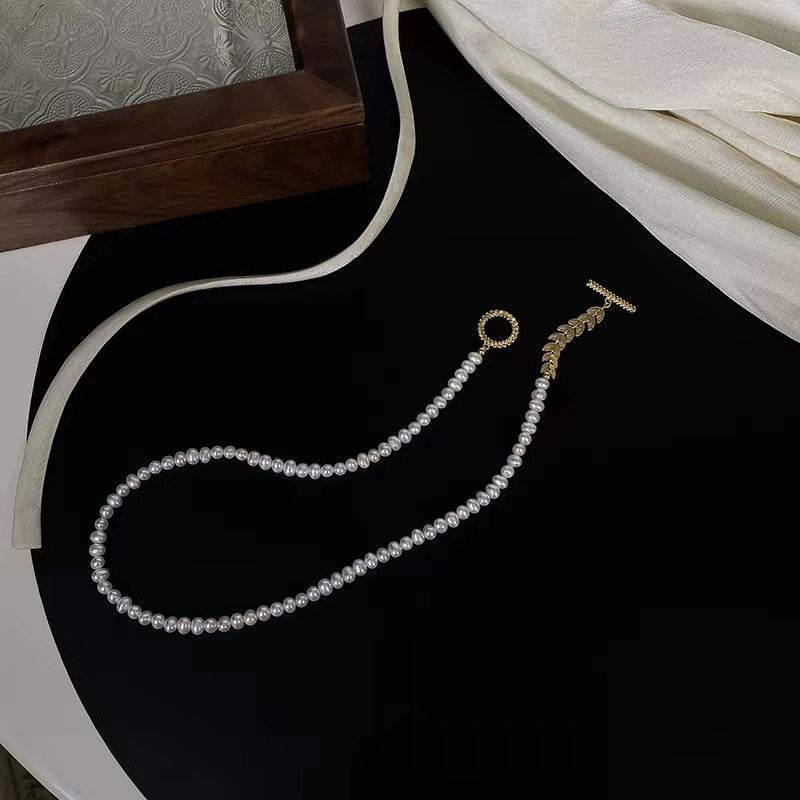 S925 Sterling Silver Wheat Ear Clasp for Necklace Bracelet