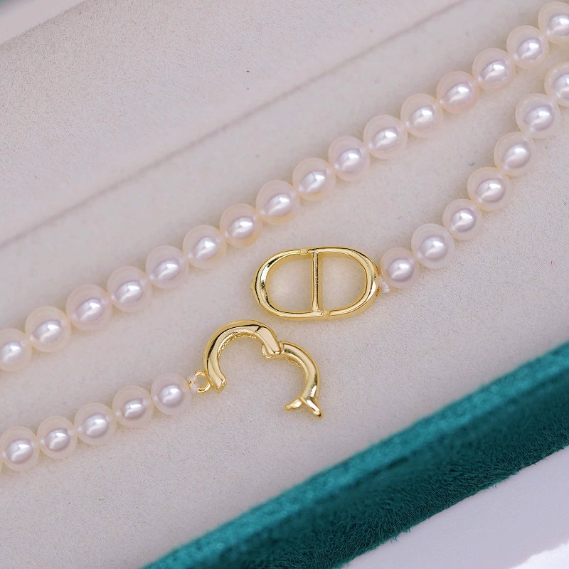 S925 Sterling Silver C and D Shape Clasp for Jewelry Making