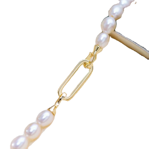 S925 Sterling Silver Long Rectangular Clasp for Jewelry Making