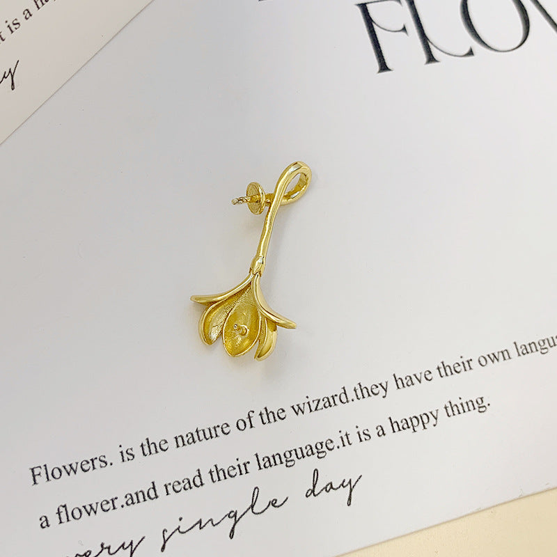 Flower mothers day pearl necklace setting