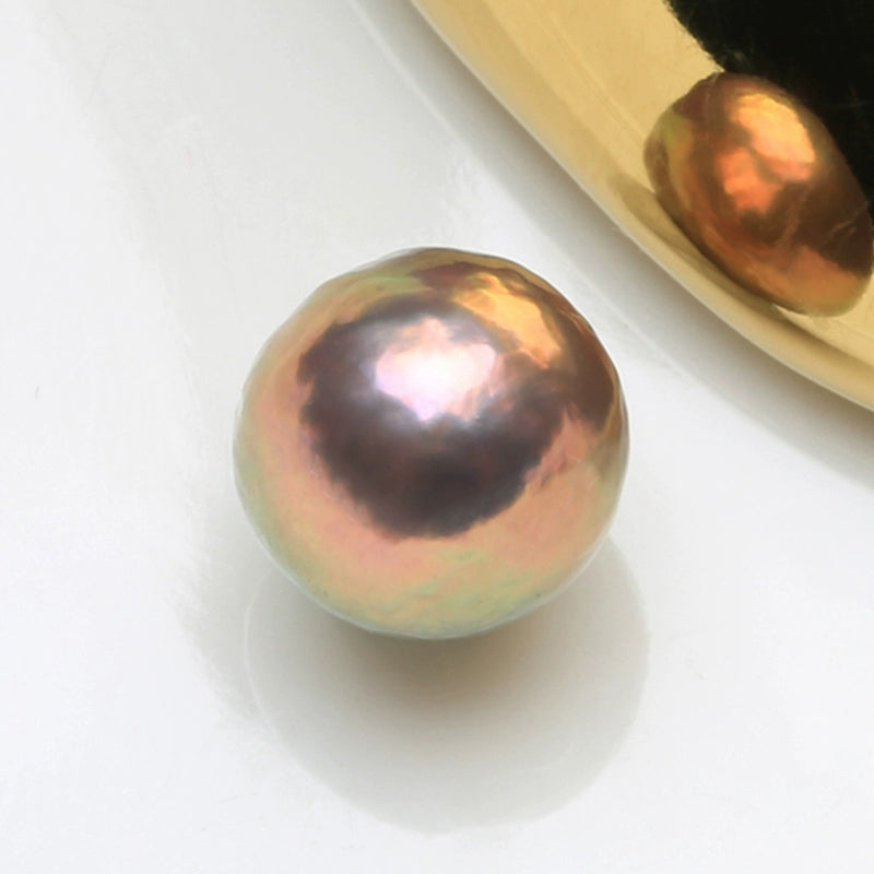 5A 8mm Lavender Pink Baroque Freshwater Pearl, Irregular Loose Bead