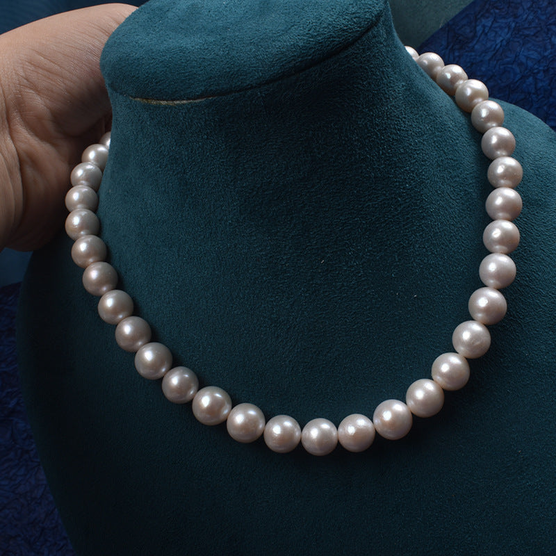 4A 11–12mm Near-Round Edison Freshwater Pearls, High Luster Beads