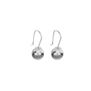 Brushed Flower Earring Hook settings