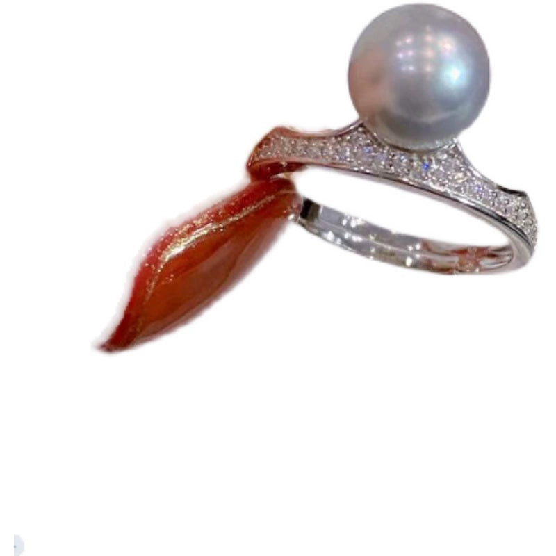 S925 Sterling Silver Pearl Ring Setting