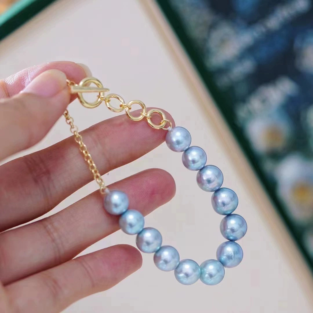 S925 Sterling Silver OT Half Chain Clasp for Baroque Pearl Necklace Making