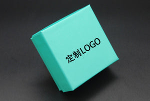 10pc Square Matte Jewelry Box 7.5×7.5×3.5 cm (2.9"x2.9"x1.3") | Custom Logo Necklace Bracelet Packaging