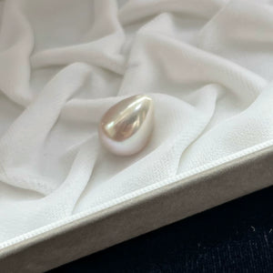 5A 9x14mm Water Drop Pearl, Natural White Teardrop Freshwater Pearl Bead, Strong Luster DIY Jewelry Making, Select Hole Size, Wholesale