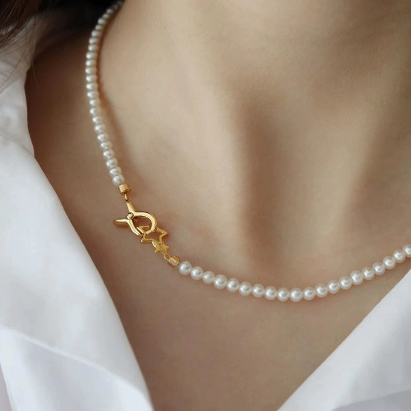 S925 Sterling Silver Five-Pointed Star Buckle