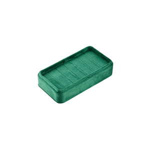 Velvet ring jewelry box tray, jewelry storage and display organizer, velvet ring holder case, wholesale jewelry packaging and display