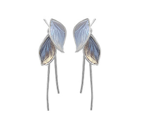 long leaf tassel earrings settings