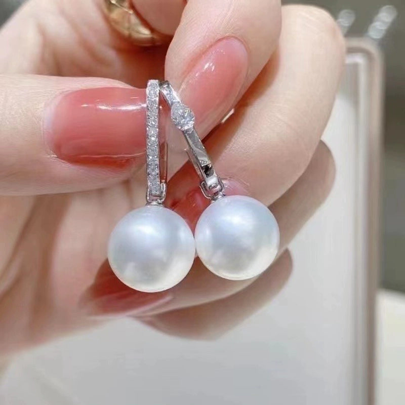 S925 Sterling Silver or Gold Dangle Earring Setting