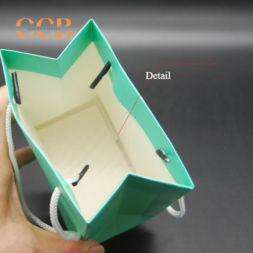 20pc Bulk Wholesale Paper Gift Bags | Custom Logo Jewelry Handbag Tote | Retail Packaging Supplier