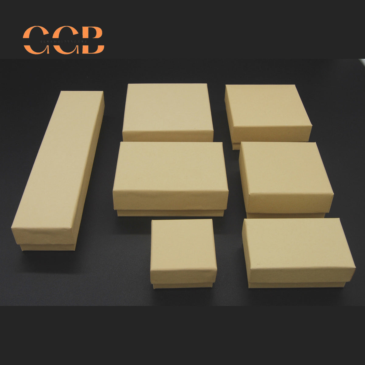 10pcs Multi-Size, Multi-Color Kraft Paper Jewelry Boxes Rosary Boxes  Bracelet Boxes Pendant Boxes