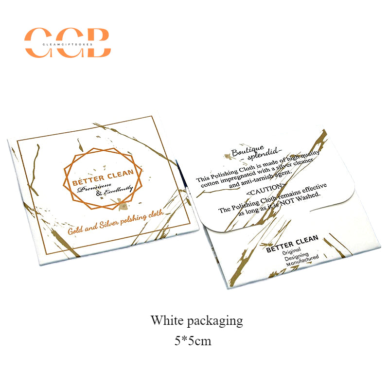 5x5cm small silver polishing cloth for jewelry cleaning