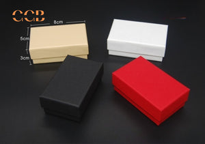10pcs Multi-Size, Multi-Color Kraft Paper Jewelry Boxes Rosary Boxes  Bracelet Boxes Pendant Boxes